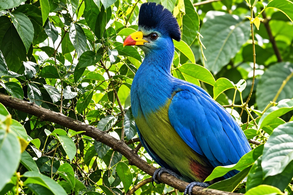 Birdwatching in Kibale Forest Uganda – Colourful forest bird