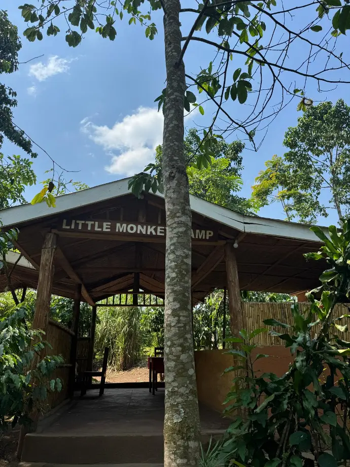 camping at kibale forest